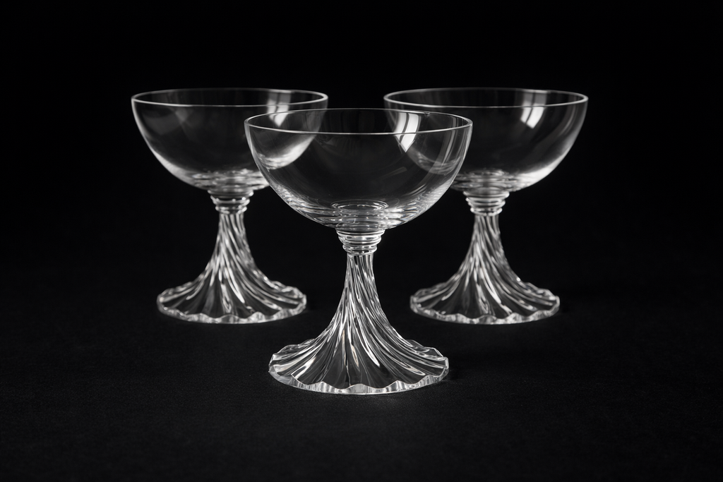 Vintage Lalique Crystal Glasses