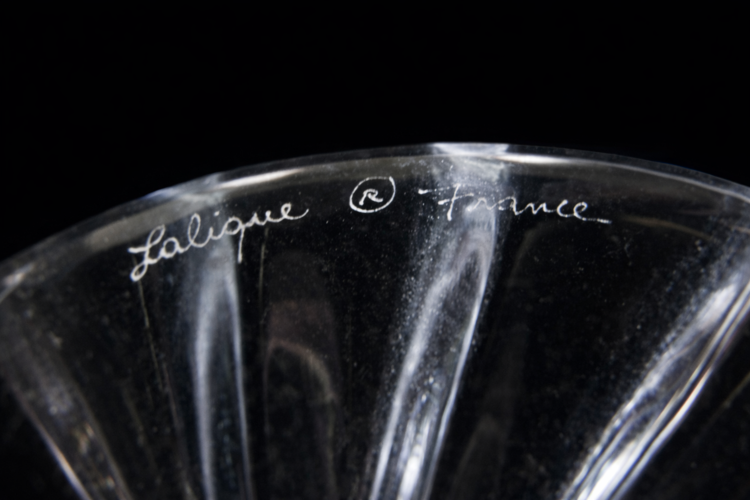 Vintage Lalique Crystal Glasses